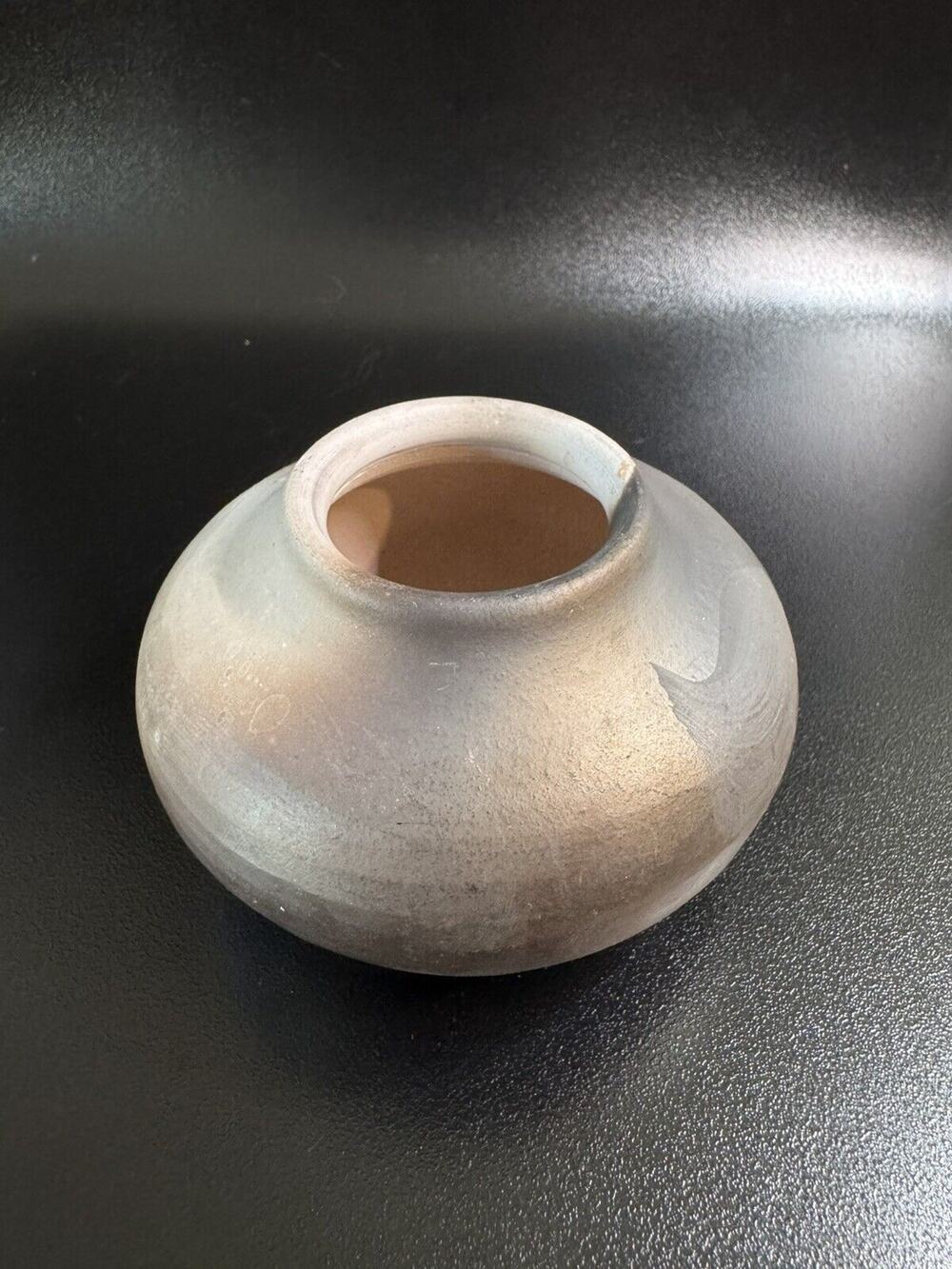 Small Pottery Vase Signed Randy A. Erickson '97 3"